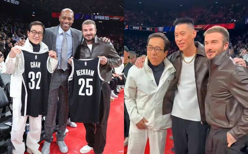 马云、成龙、贝克汉姆世纪同框 马云、成龙、贝克汉姆世纪同框